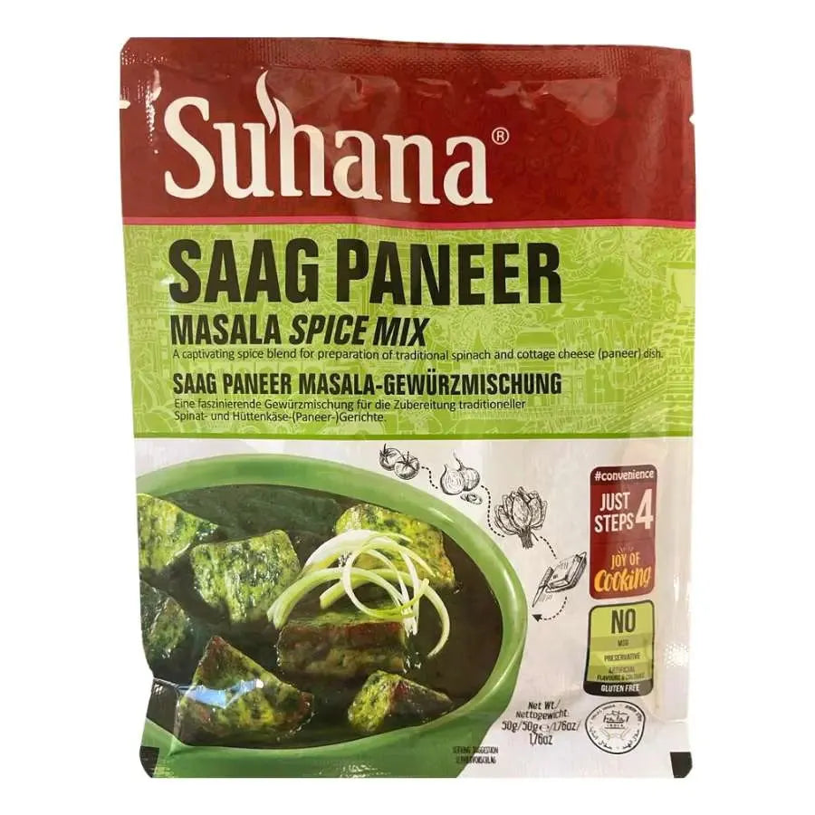 Suhana Saag Paneer Mix - 50g-Global Food Hub