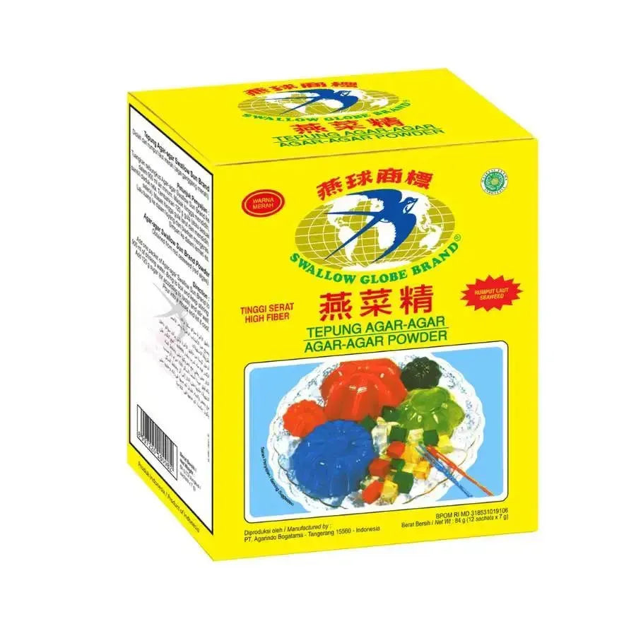 Swallow Globe Agar Agar Red / Warna Merah (Sachet) 7g-Global Food Hub
