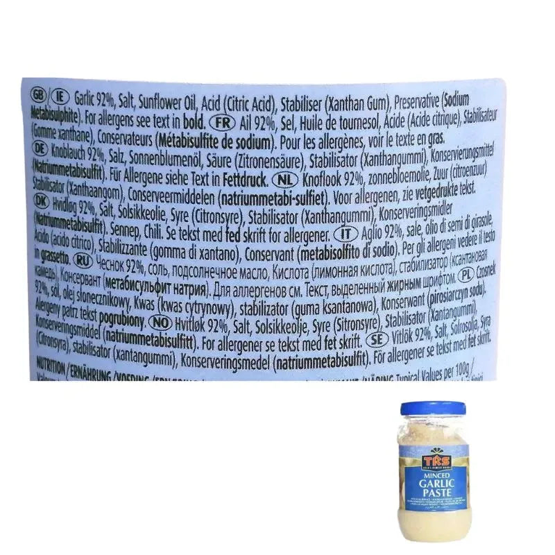 TRS Garlic Paste - 300g-Global Food Hub