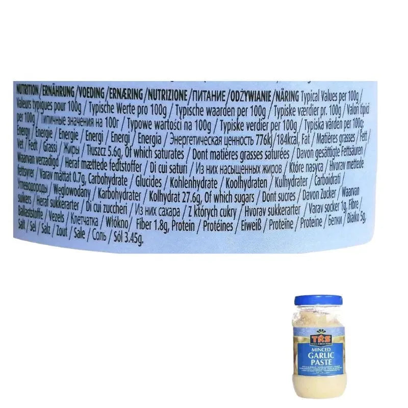 TRS Garlic Paste - 300g-Global Food Hub