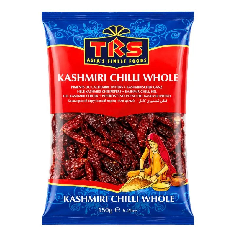 TRS Kashmiri Chilli Whole - 150g-Global Food Hub