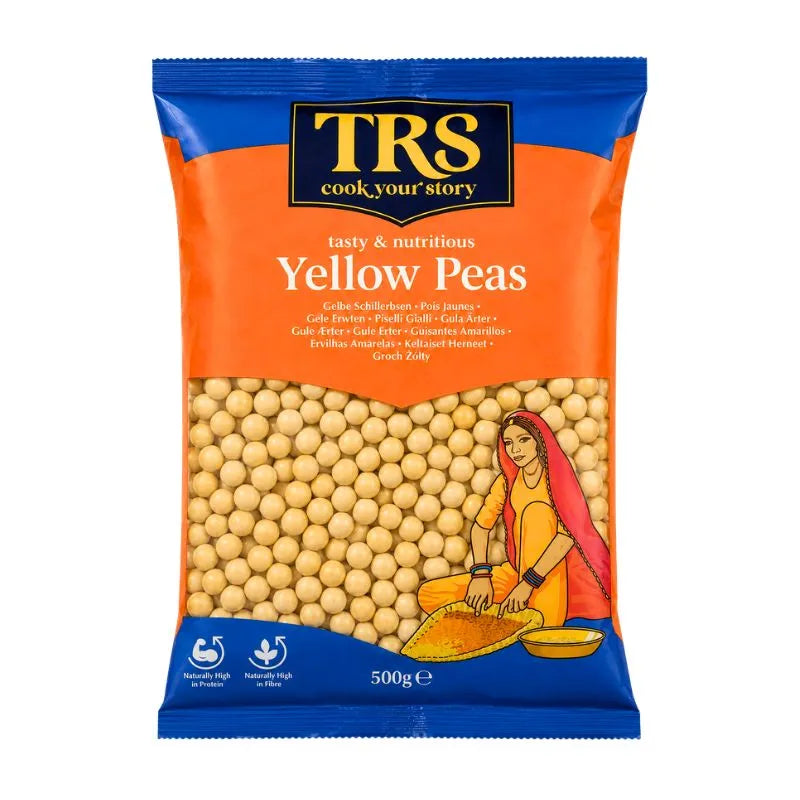 TRS Whole Yellow Peas - 500g-Global Food Hub