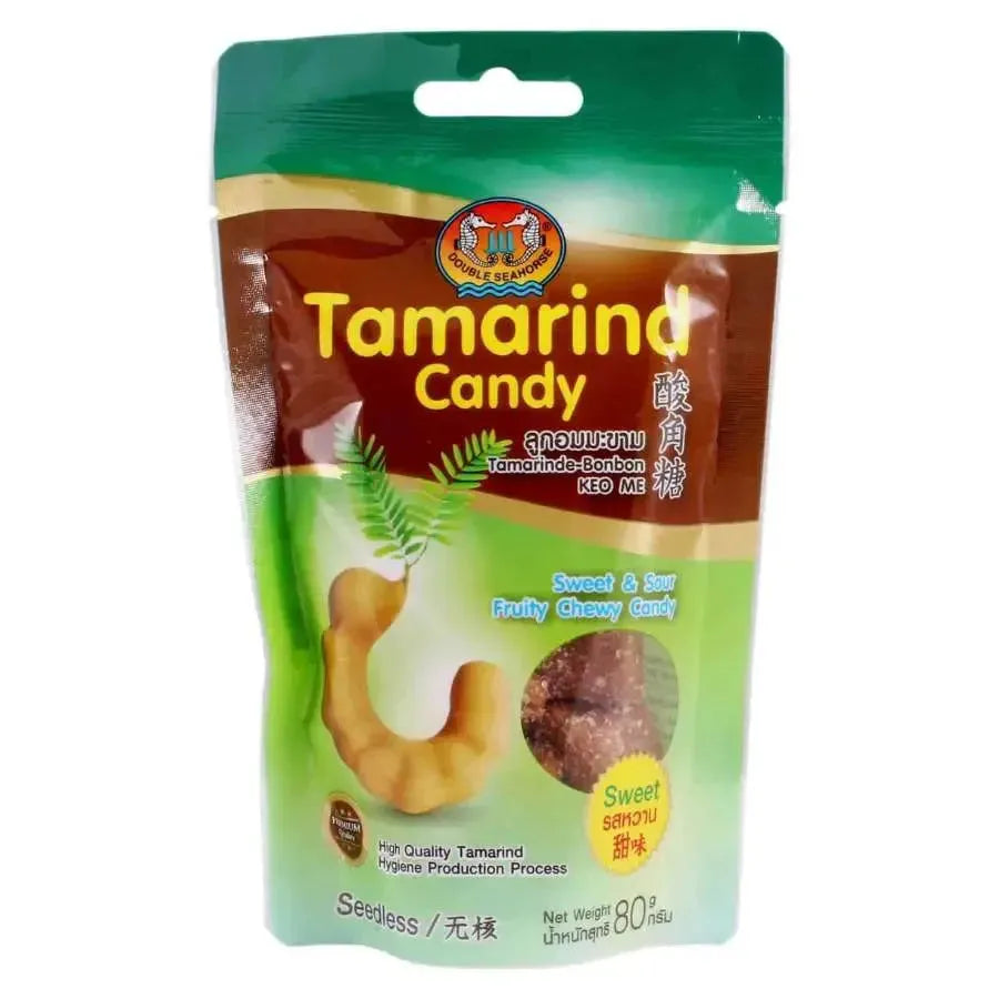 Double Seahorse Kẹo Me Ngọt / Tamarind Candy Sweet - 80g