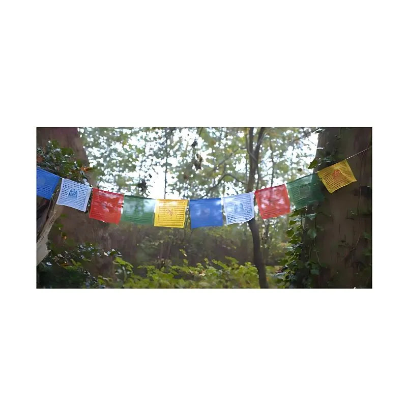 Tibetan Prayer Flags (One Set, 2.15m Length)-Global Food Hub