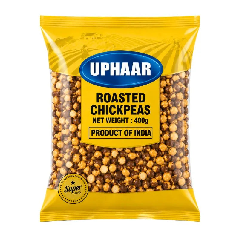 Uphaar Roasted Chickpeas - 400g-Global Food Hub