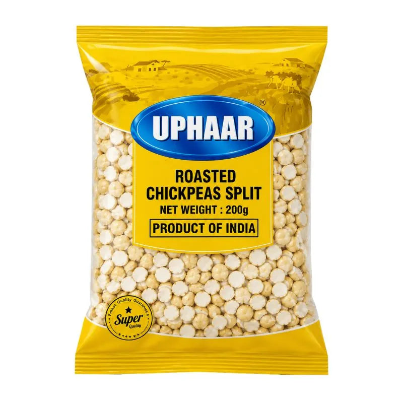 Uphaar Roasted Chickpeas Split- 200g-Global Food Hub
