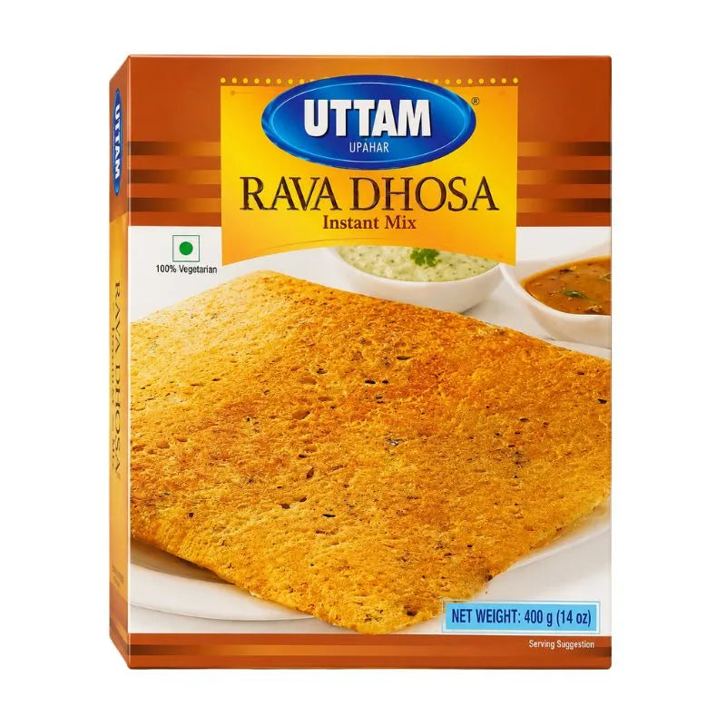 Uttam Rava Dhosa Instant Mix - 400g-Global Food Hub