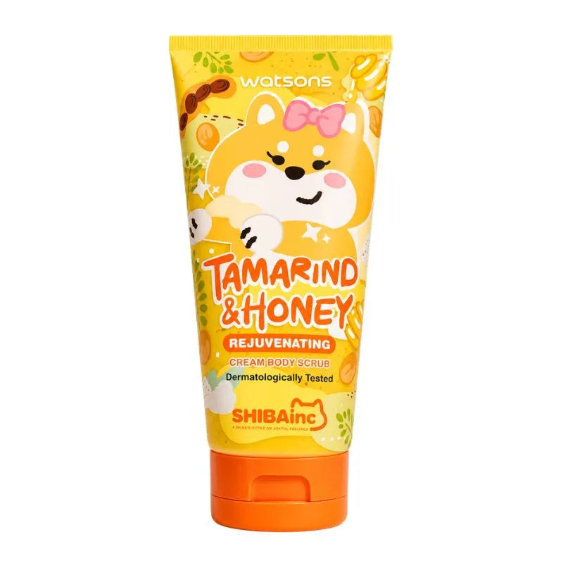 Watsons Tamarind & Honey Rejuvenating Cream Body Scrub - 200g-Global Food Hub