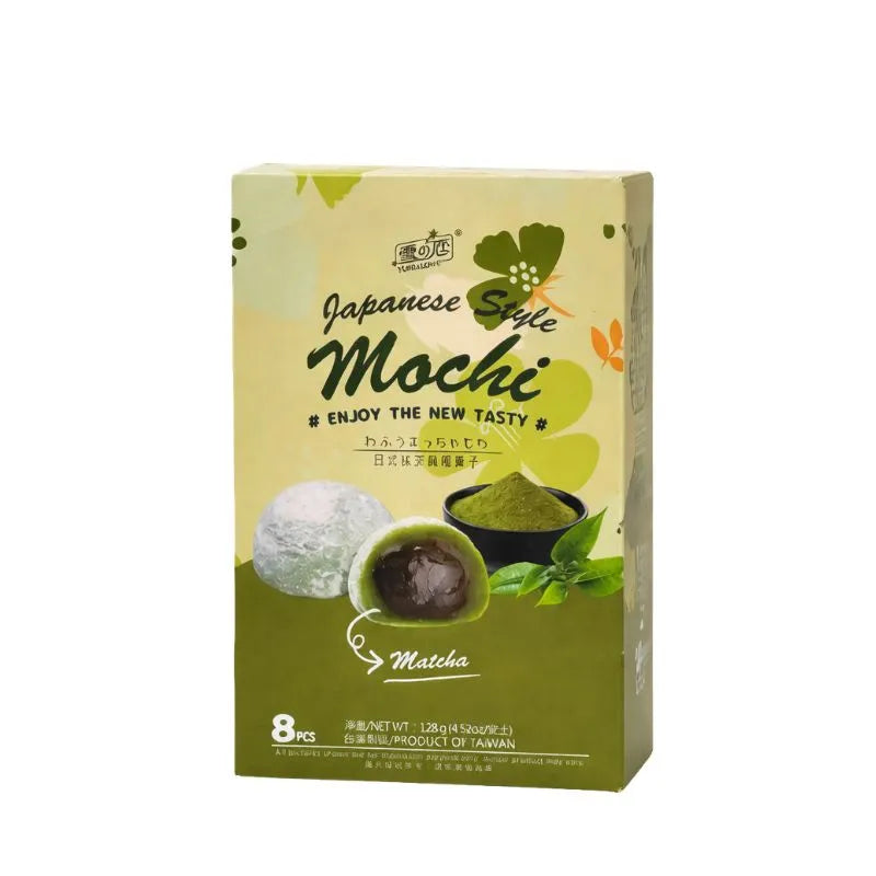 Yuki & Love Matcha Japanese Style Mochi - 128g-Global Food Hub