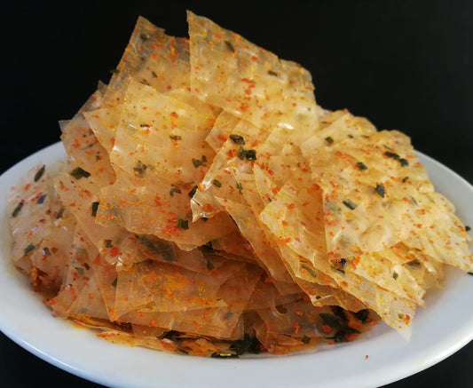 MINH MINH Onion Shrimp Taste Rice Paper/ Banh Trang Vi Tom Hanh 120g