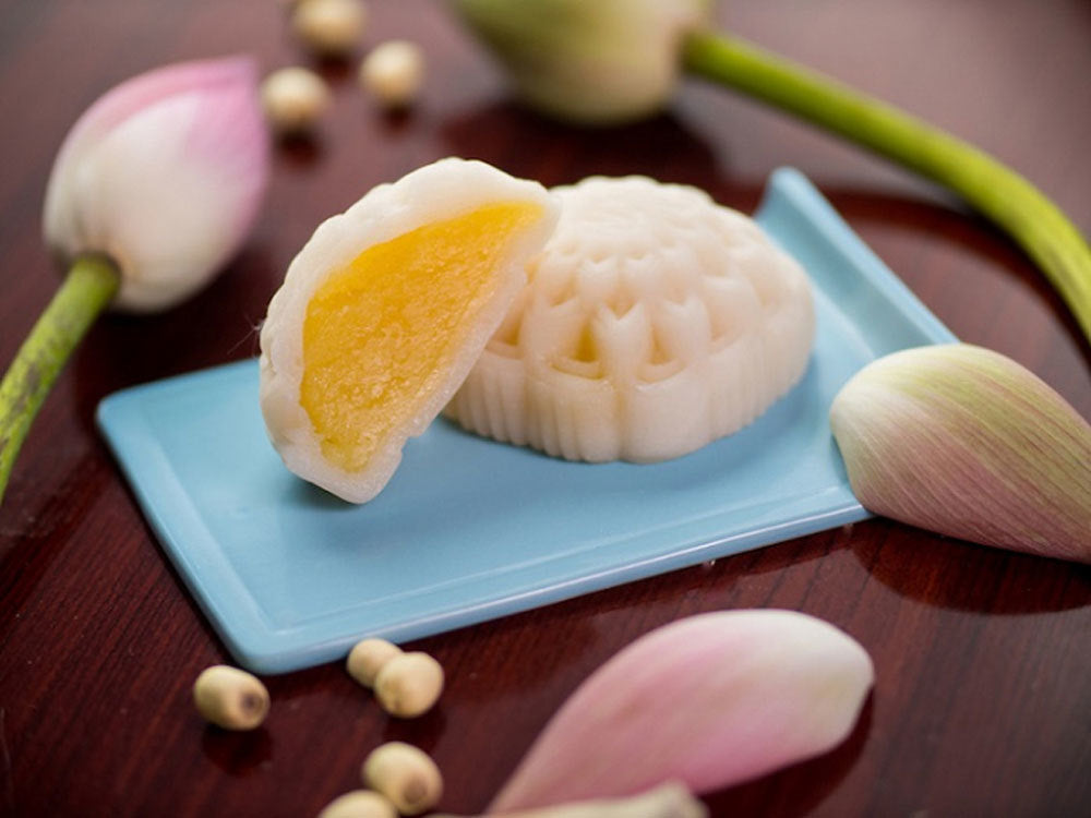 TP - KINH DO Moon Cakes Meung Bean  / Banh Deo Dau Xanh 180g