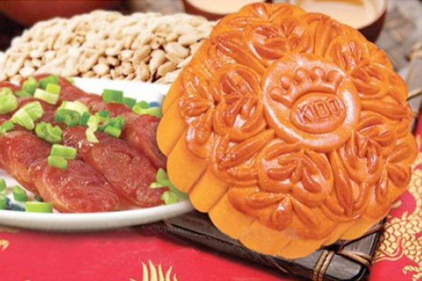 TP - KINH DO Moon Cakes Meat 1  Egg/ Banh Nuong Thap Cam Lap Xuong 1 Trứng 150g