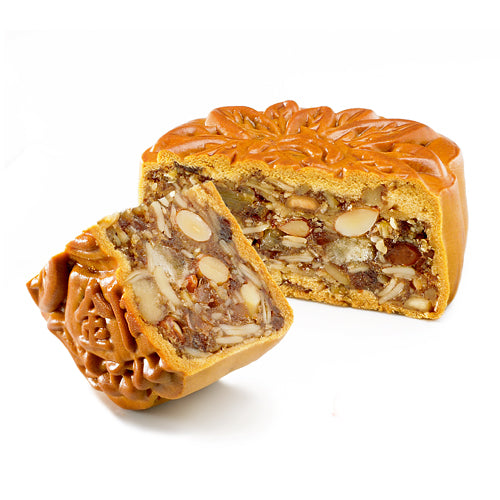 THV Assorted Nuts Mooncake Mixed 1 Box / Banh Trung Thu Thap Cam 1 Hop (4x200g)