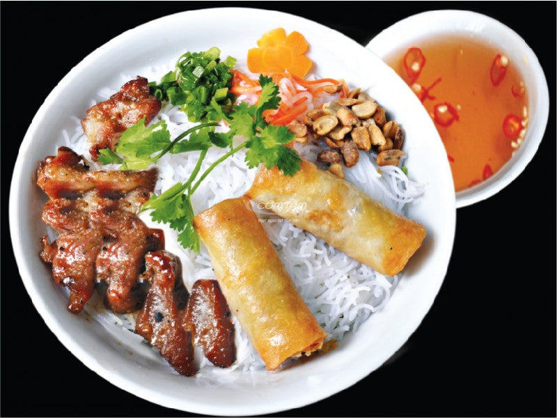 NL - Vietnamese Grilled Pork & Spring Roll Rice Noodles/ Bun Thit Nuong Cha Gio RECEIVED ON 29/30/1 APRIL