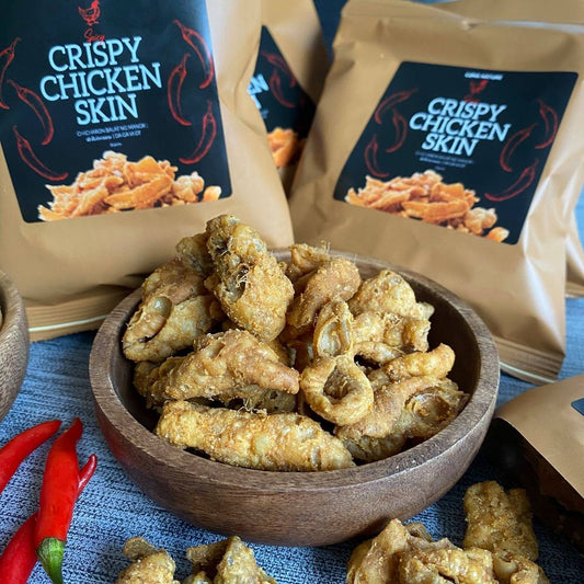 L2-Crispy Chicken Skin Hot Chilli Flavour/ Da Ga Chien Gion Vi Cay 30g