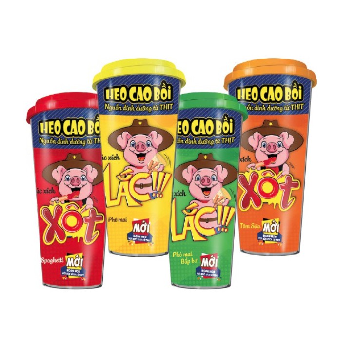 Masan Pork Sausage 72g / Xuc Xich Heo Cao Boi 72g