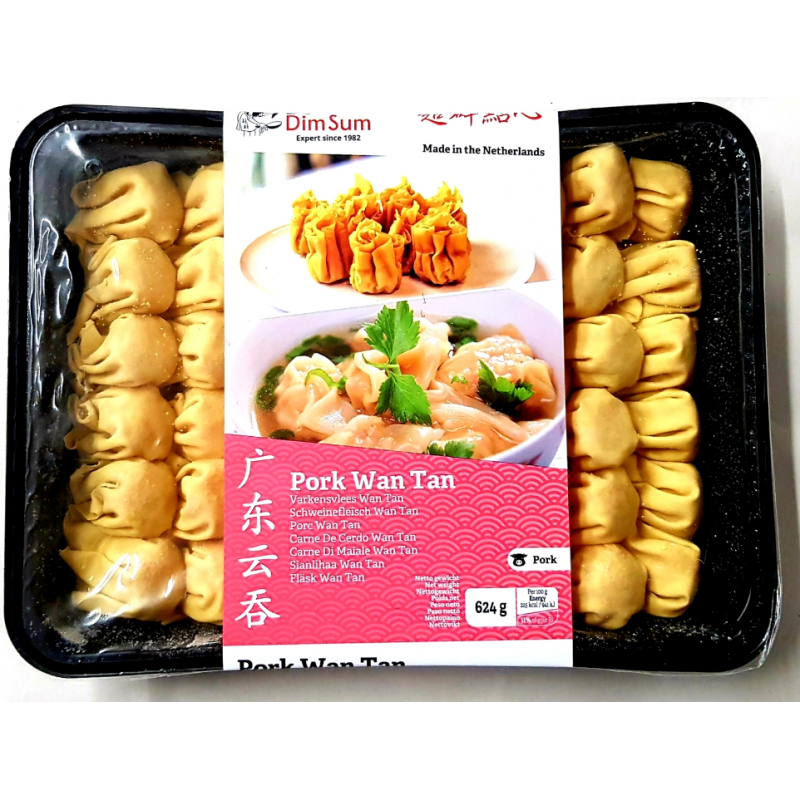A1 - Delico Pork Wan Tan/ Hoanh Thanh Thit Heo 48 Piecies 624g