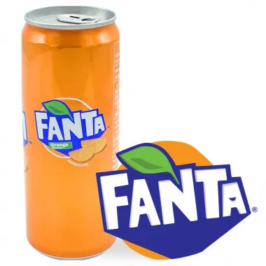 FANTA Orange Flavour Drink/ Nuoc Ngot Fanta 325ml (BBD 22/04/2024)