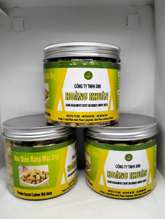 Roasted Cashew Nut With Honey / Hat Dieu Rang Mat Ong 250g