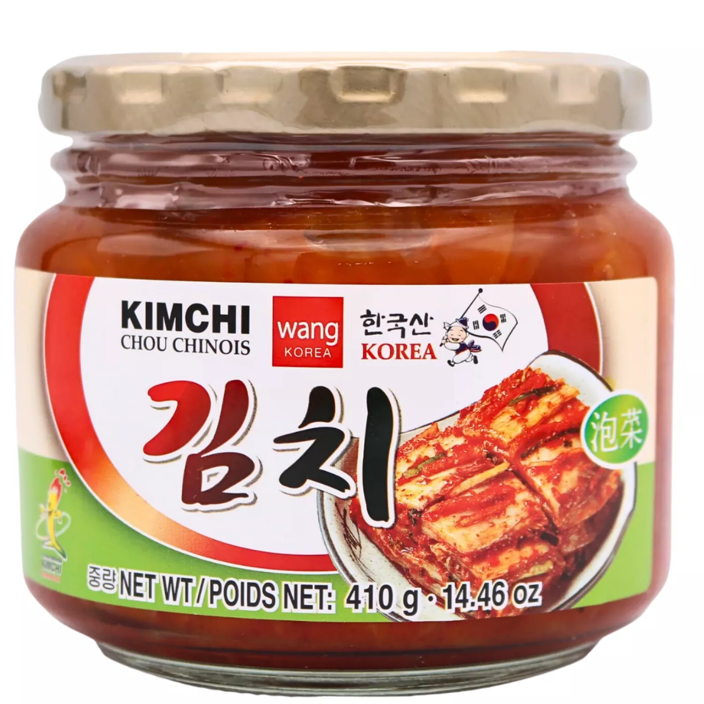 WANG Napa Cabbage Kimchi  / Kim Chi Cai Thao 410gr
