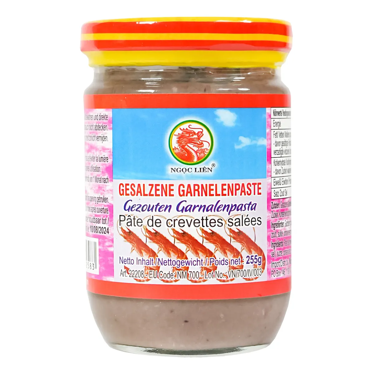 M1 - NGOC LIEN Shrimp Paste/ Mam Tom Bac 255g (BBD 12/2024)