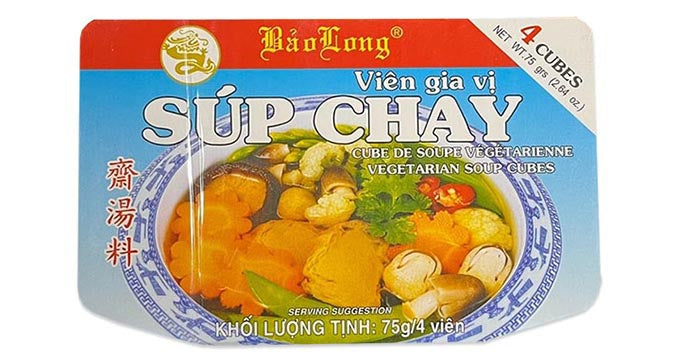 M1 - Bao Long Vegetable Soup "Sup Chay"/Bao Long Vien Gia Vi Sup Chay 75g