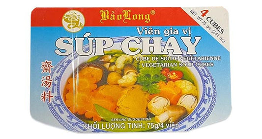 M1 - Bao Long Vegetable Soup "Sup Chay"/Bao Long Vien Gia Vi Sup Chay 75g