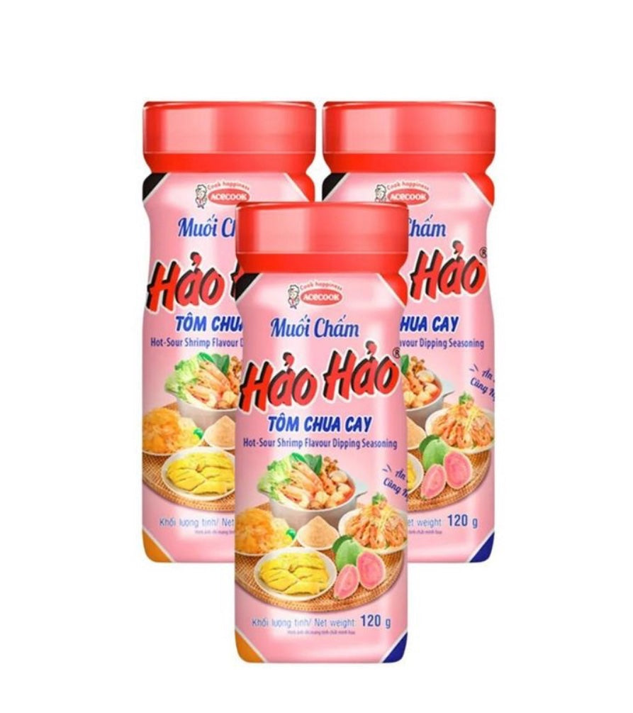 Spice Mix Salt-Shrimp Hao Hao 120g / Muoi Tom Chua Cay Hao Hao