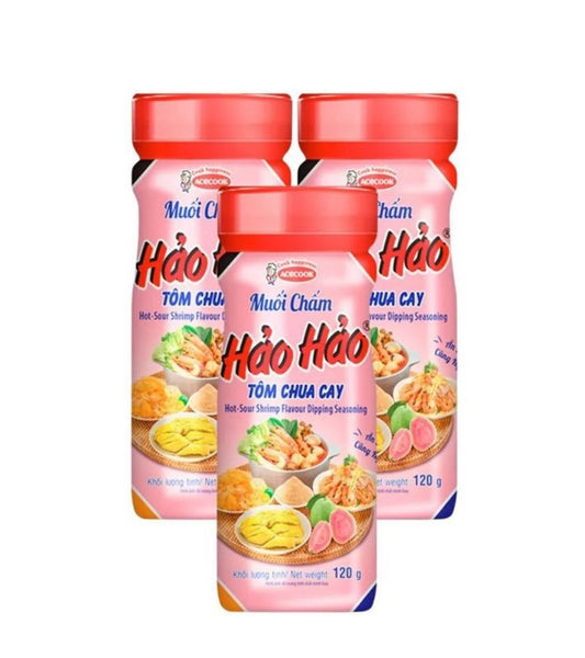 Spice Mix Salt-Shrimp Hao Hao 120g / Muoi Tom Chua Cay Hao Hao