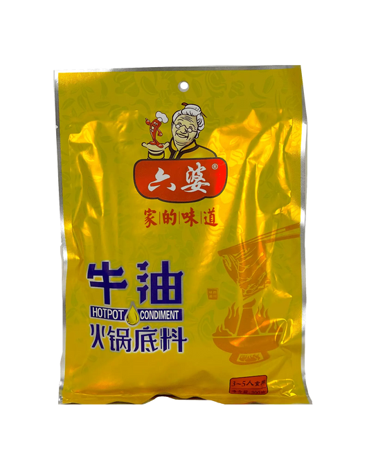 LIUPO Hot Pot Seasoning Gold /  Gia Vi Nau Lau 300g (BBD 11/2024)