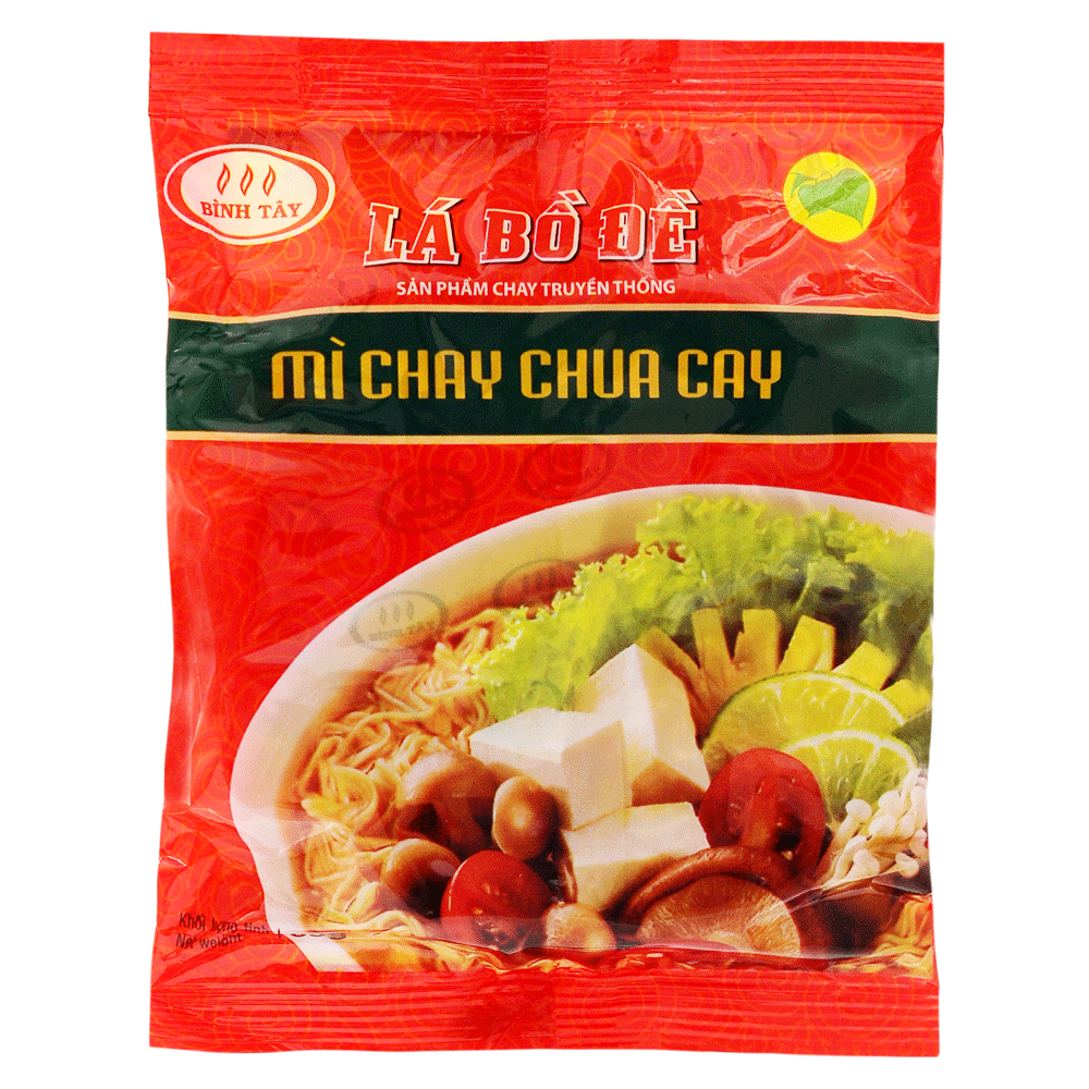 M1 - BINH TAY Instant Ramen Noodles with Spicy Flavor/ My Chay Vi Cay 65g
