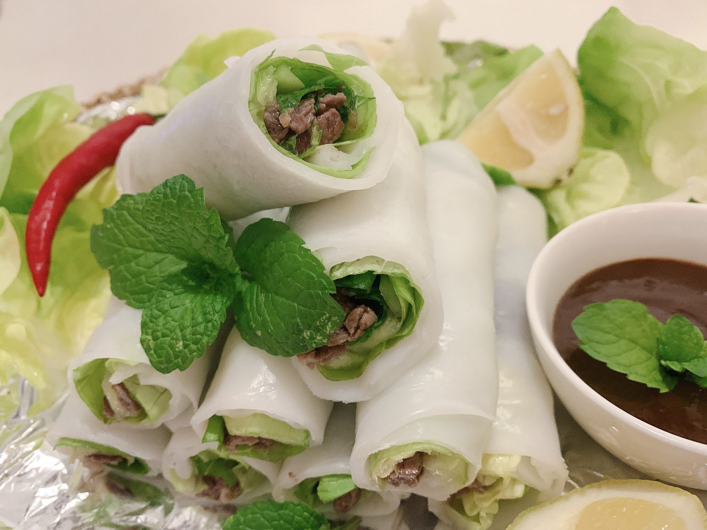 Rice Pancake / Banh Pho Cuon Minh Chau 1kg RECEIVE ON Thurday 25 November ( Local Zone Only:Almere, Amsterdam, Amstelveen..)