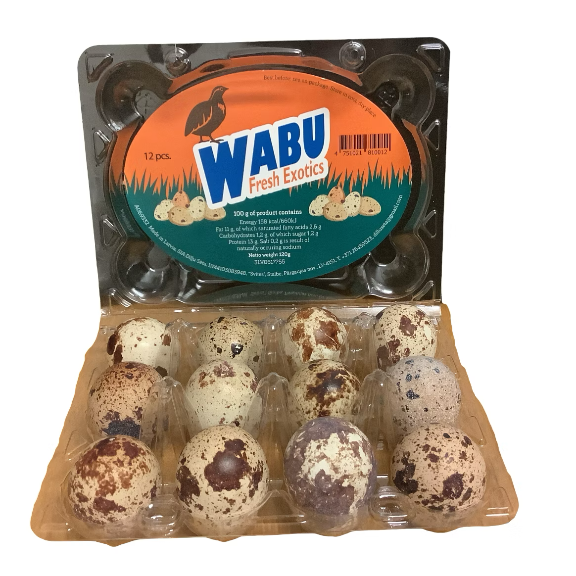 Quail Eggs 12pcs / Trung Cut