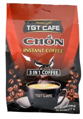 TGT Coffee Instant (3 in 1) 340g ( 20 x 17g)/ TGT Caphe Chồn (3 in 1) 340g ( 20 x 17g)