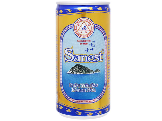 SANEST Bird Nest Drink/ Nuoc Yen Xao Khanh Hoa 190 ml
