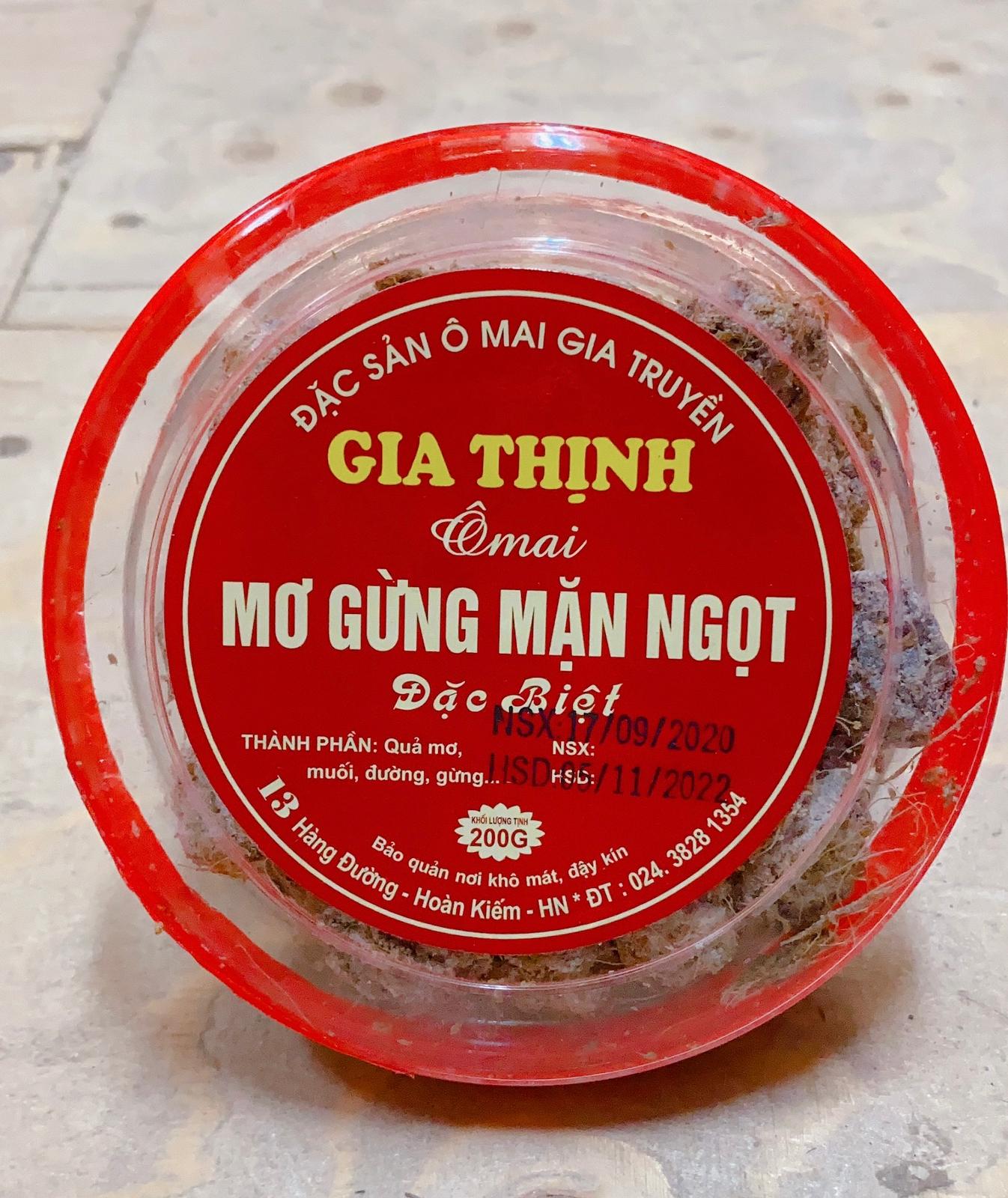 Dried Plum/ Omai Mo Man Ngot 200g