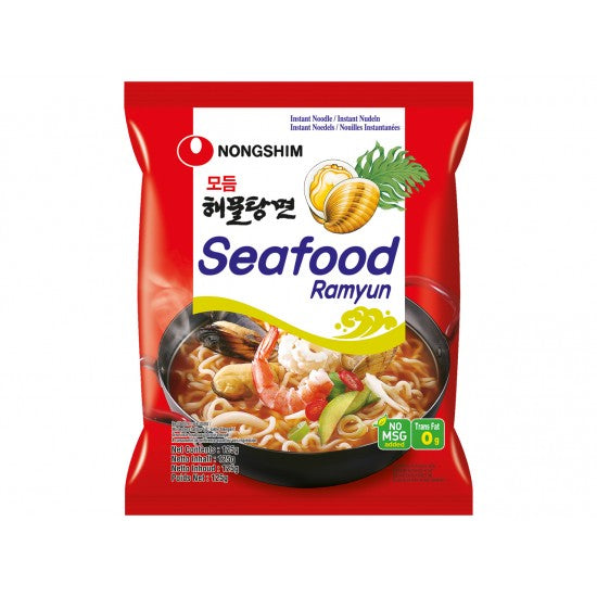 NONGSHIM Inst Noodle Seafood 125g / Mi Hải Sản 125g