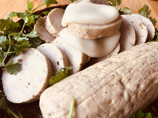 Sticky Rice Cake With Vietnamese Sausage / Banh Day Gio 1 piece