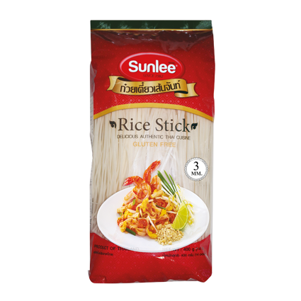 Sunlee Ricestick Curve/ Sợi Hủ Tiếu 3mm 400g ( BBD 07/2024)