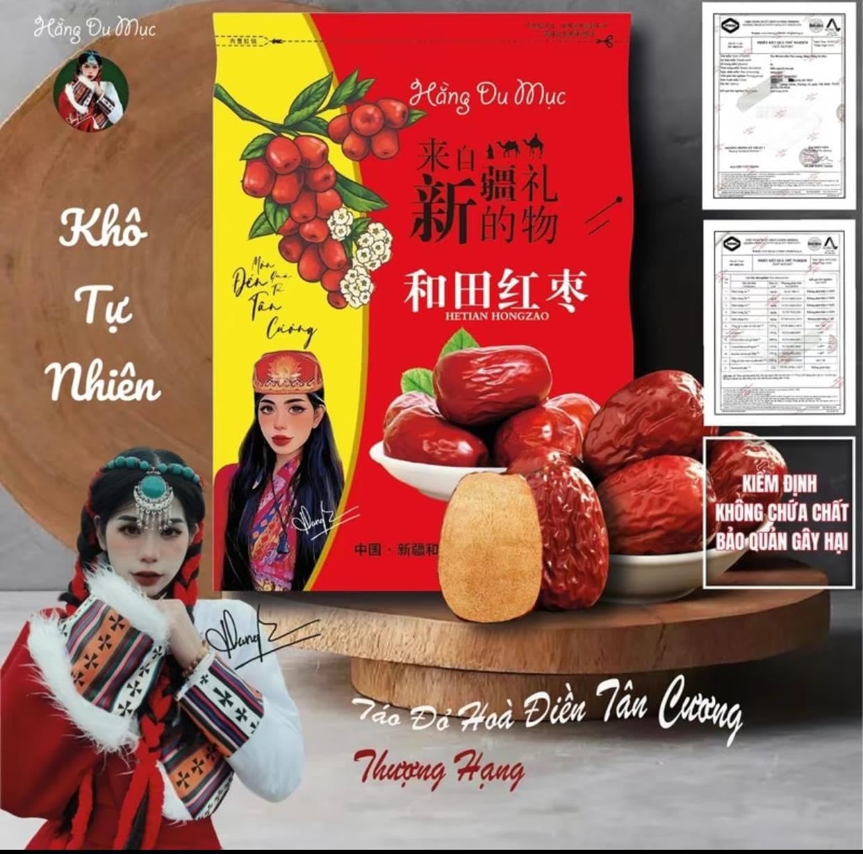 Dried JuJube 1kg / Tao Do Tan Cuong Hang Du Muc