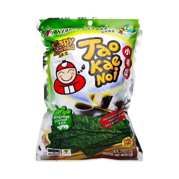 Crispy Seaweed Snack Original TaoKaeNoi 59g