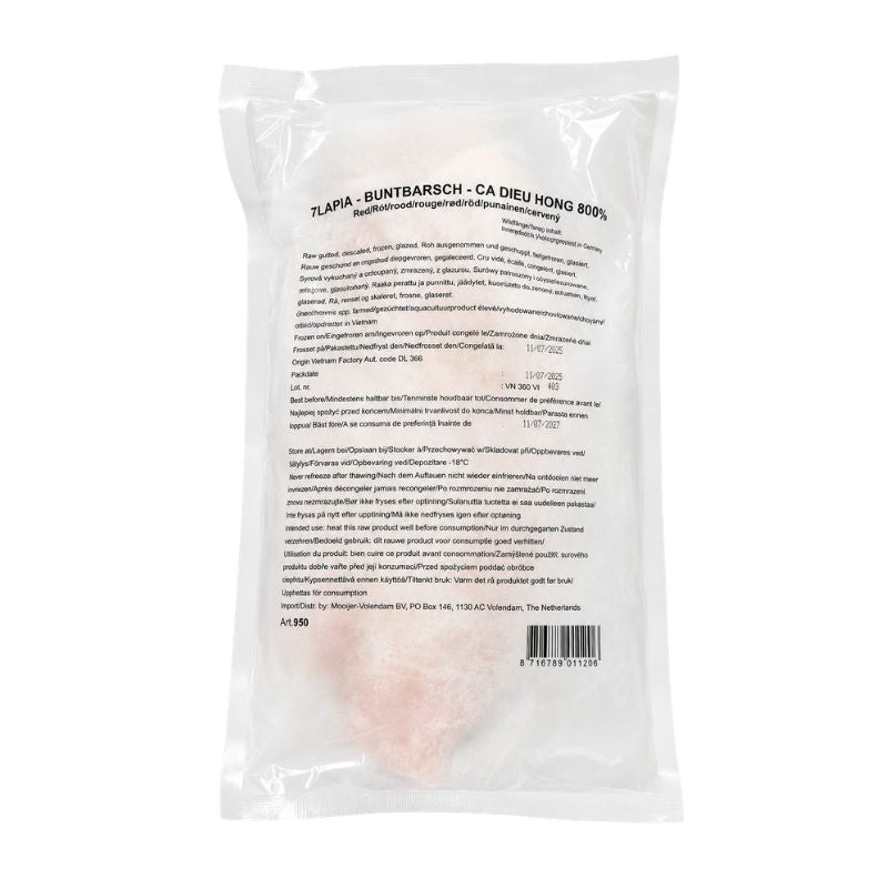 JONA Red Tilapia 800g / Ca Dieu Hong 800g