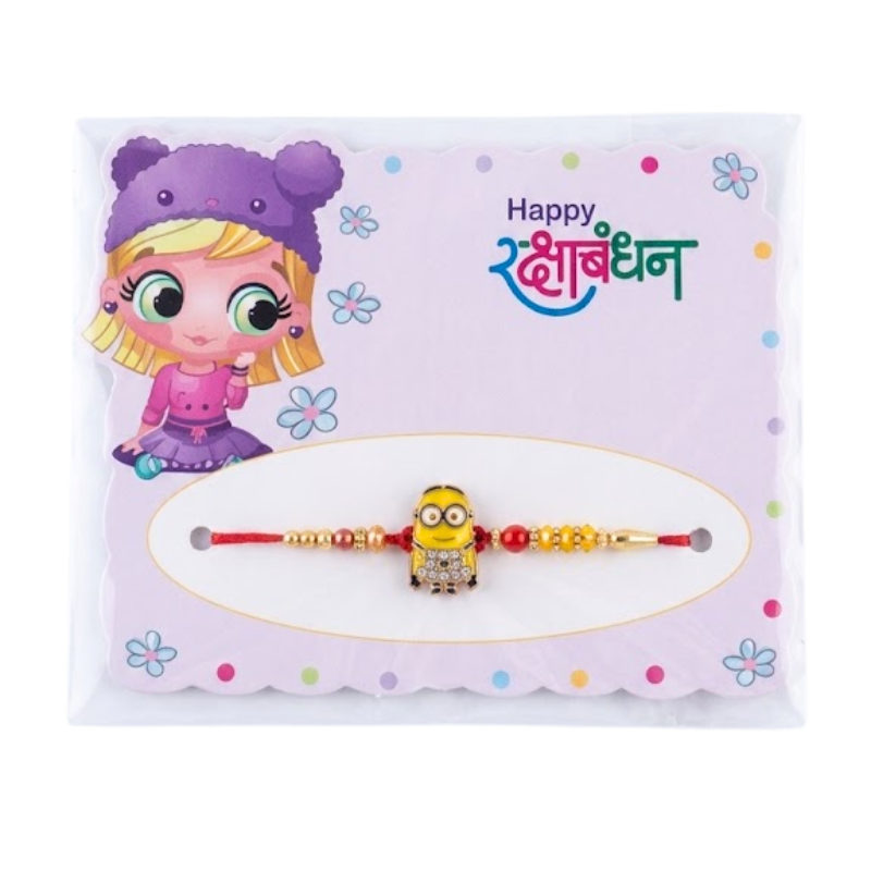 Fancy Rakhi For Kids S11 - Minion