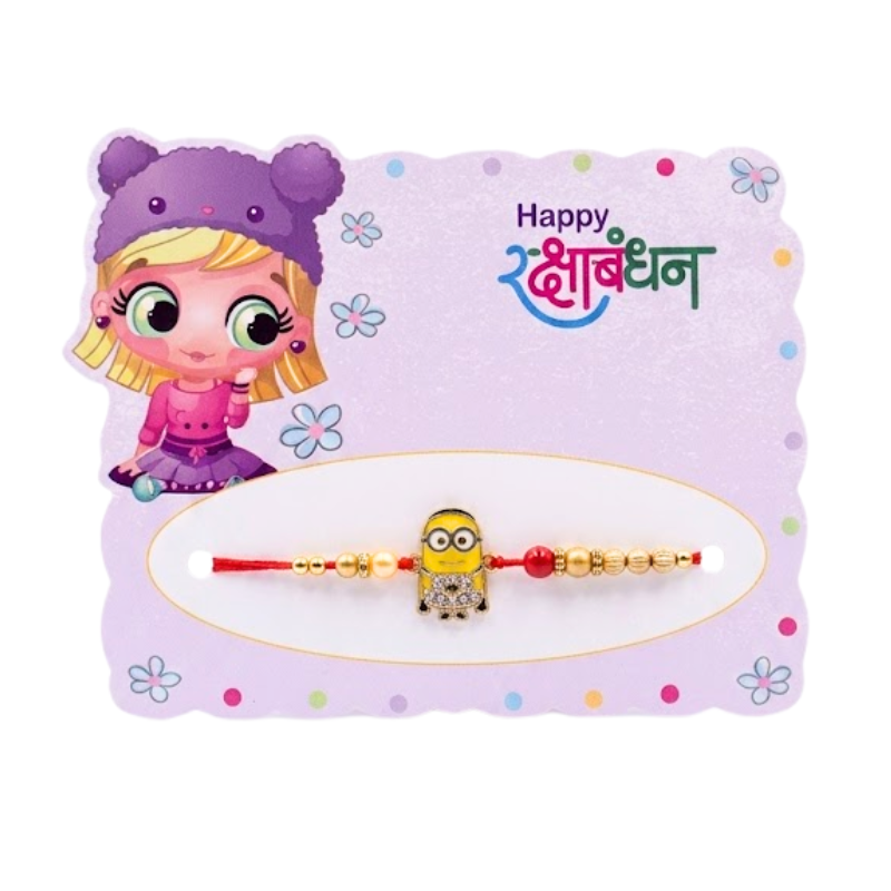 Fancy Rakhi For Kids S11 - Minion