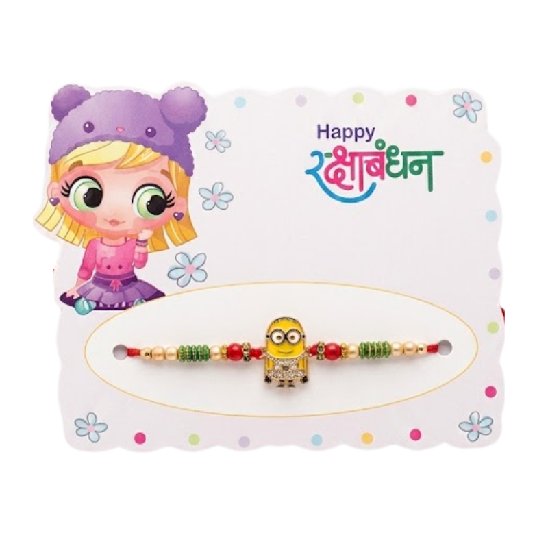 Fancy Rakhi For Kids S11 - Minion