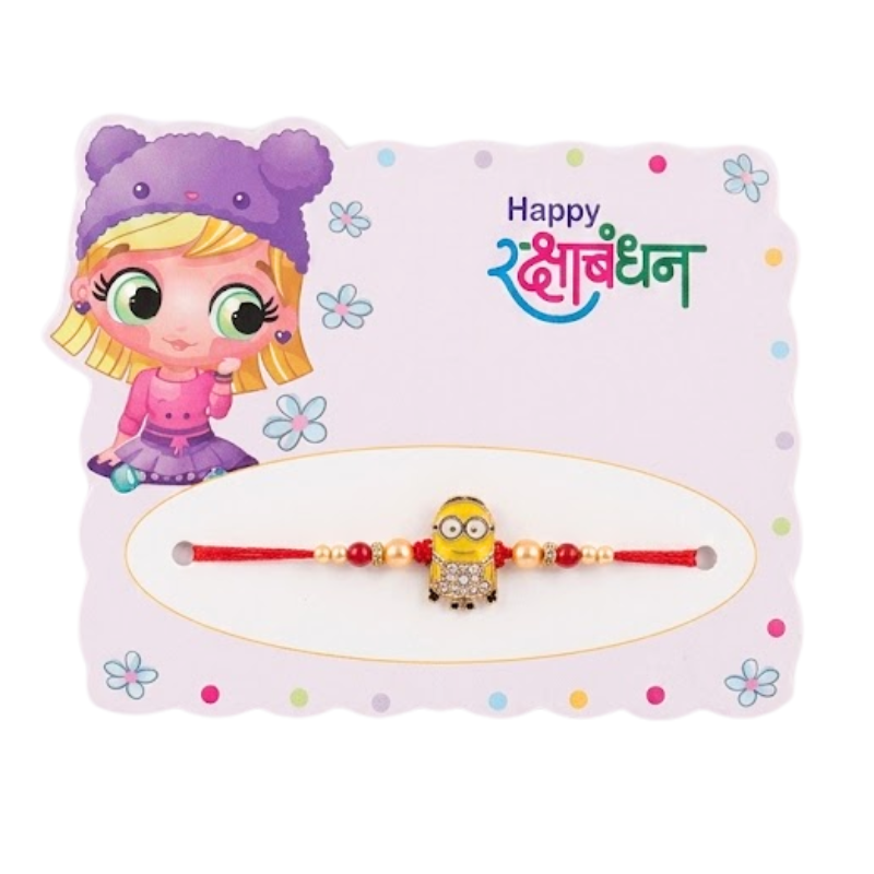 Fancy Rakhi For Kids S11 - Minion