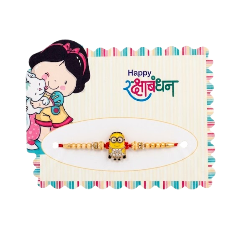 Fancy Rakhi For Kids S11 - Minion