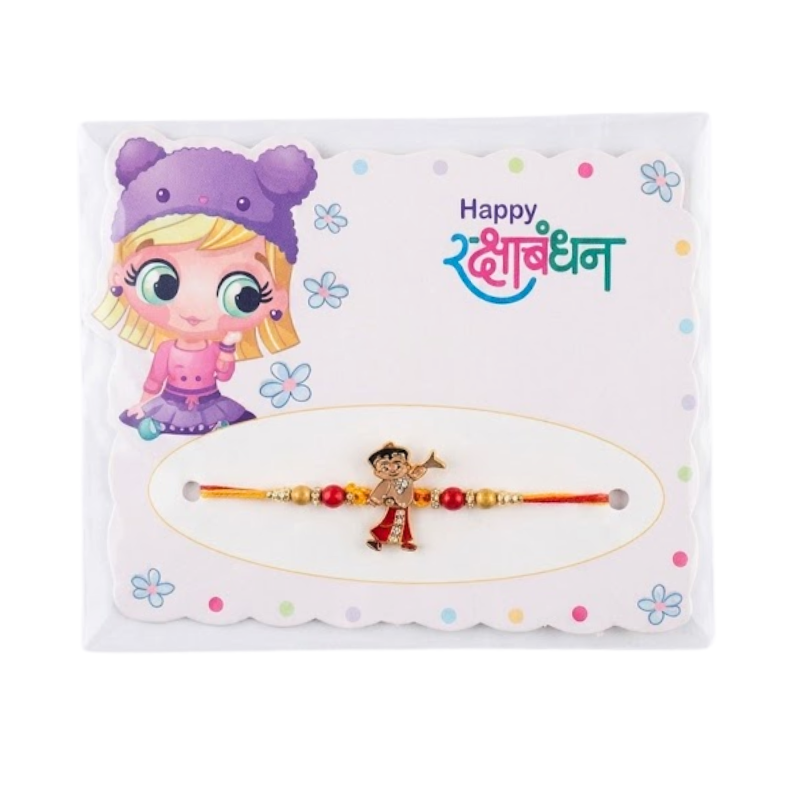 Fancy Rakhi For Kids S25 - Chota Bheem