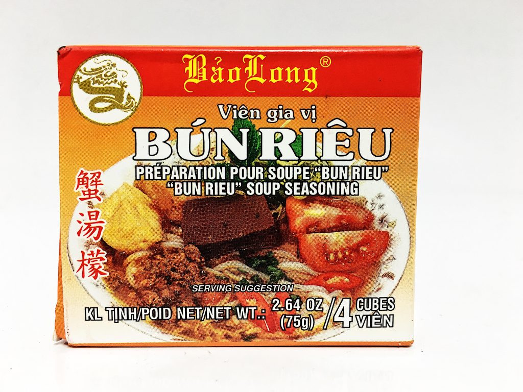 L1 - Spices Tablets Bún Riêu Bao Long 75g - Hikifood