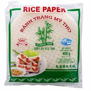 L1 - BAMBOO TREE Rijstpapier 22cm Vers Loempia 400g (BBD 09-10/ 2024)